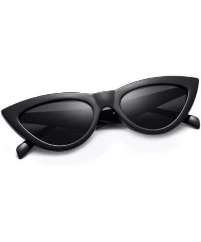 Trendy Cateye Sunglasses for Women Cool Stylish Sunnies MS51810 - Black - CP18S32QM3C $7.88 Cat Eye