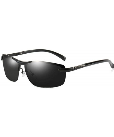 Polarized Sunglasses Photochromic Goggles Black frame_Color changing - CA190MZ3TC4 $25.98 Oval