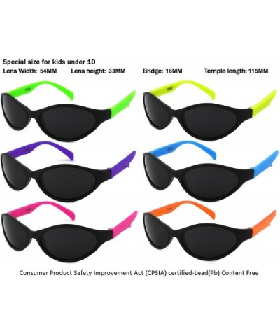 Sunglasses Favors certified Lead Content - Kid-sport-multicoloured - CC12O0J4SVM $7.94 Wayfarer