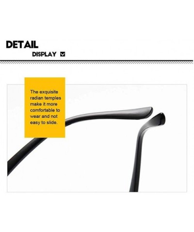 Retro Small Sunglasses-Polarized Shade Glasses With Classic Narrow Cat Eye Lens - J - CC1905Z5MR7 $29.33 Rectangular