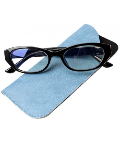 Womens Anti-Blue Light Small Cat Eye Cute Reading Glasses - Anti Blue - Black - CM18XRARTLH $7.06 Cat Eye