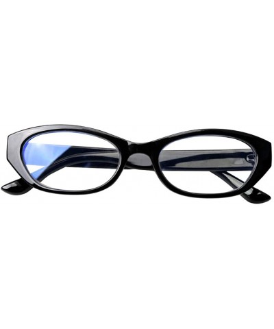 Womens Anti-Blue Light Small Cat Eye Cute Reading Glasses - Anti Blue - Black - CM18XRARTLH $7.06 Cat Eye