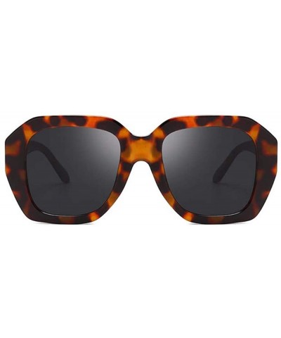 General sunglasses for men and women irregular large frame sunglasses RETRO SUNGLASSES - D - CY18Q70SOYG $16.18 Oversized