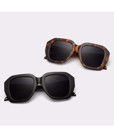 General sunglasses for men and women irregular large frame sunglasses RETRO SUNGLASSES - D - CY18Q70SOYG $16.18 Oversized