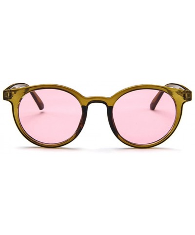 MOD-Style Cat Eye Round Frame Sunglasses A Variety of Color Design - S02 - CQ189SZZZDA $18.04 Square