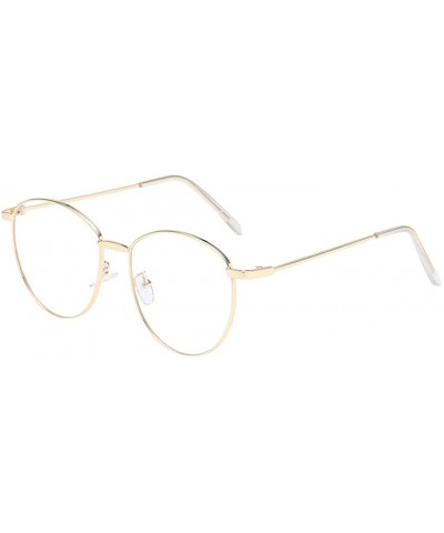 Frame Semi Rimless Sunglasses Women Men Retro Sun Glasses (Style G) - CV196IEDGEE $6.92 Rimless