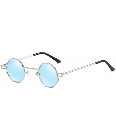 Sunglasses Designer Sunshade Eyewear - Blue - CE192QYIEKC $7.87 Round