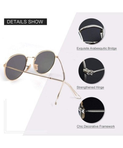 Retro Round Polarized Steampunk Sunglasses Side Shield Goggles Gothic S92-ADVANCED POLARIZED - CQ18N6RO3AC $11.44 Round