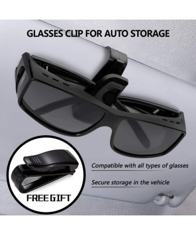 Glasses Driving Polarized Sunglasses Prescription - Sunglasses / Black - CA196447OYY $12.93 Sport