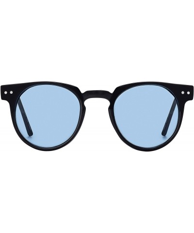 Teddy Boy Sunglasses Design All Gender Updated Classic Optical Grade Acetate Frames - C5197NMQ9OU $42.87 Round