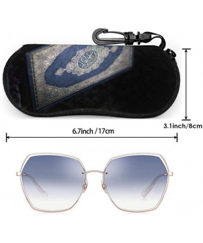 Eyeglasses Case Vanilla - Lemon And Salt Light Sunglasses Case Soft for Women Men Zipper Neoprene - 3d Pattern 5 - CV1908QDAO...