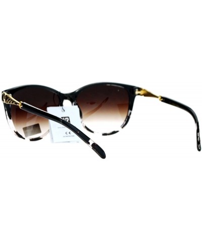 VG Occhiali Womens Fashion Sunglasses Classic Designer Style Shades - Brown Clear (Brown) - CT187NM9GYQ $8.10 Butterfly