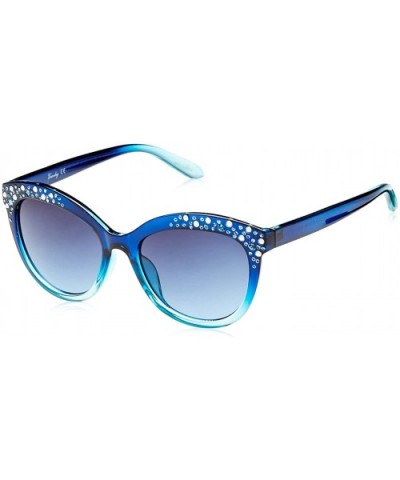 Women's U284 Non Polarized Cat-Eye Sunglasses - 55 mm - Blue Fade/Aqua - CJ1296VOL7X $17.64 Cat Eye