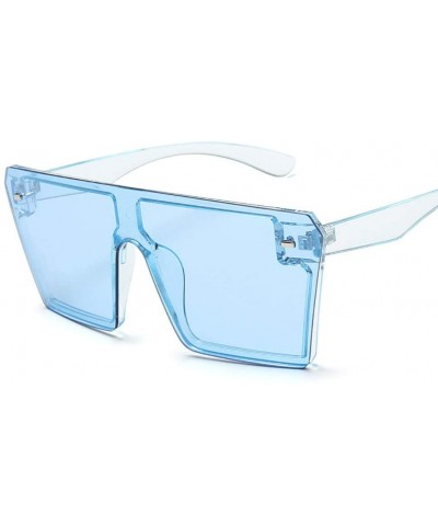 Colorful Sunglasses Personality Driving - Blue - CC190MKSO4A $41.24 Square