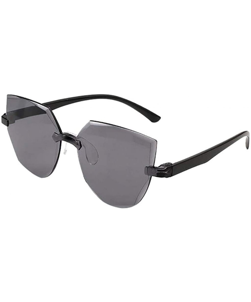Polarized Sunglasses Protection Irregularity Lightweight - A - CM190RCWQZL $5.02 Aviator