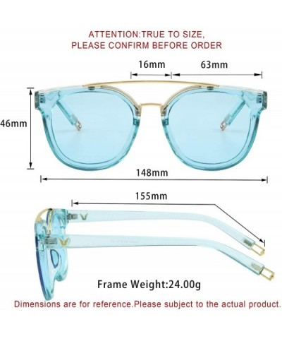 Oversize Multifunction Sunglasses-UV400 Protection-Retro for Men/Women - Katherine - C718ZXN53QA $13.92 Oversized