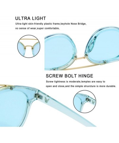 Oversize Multifunction Sunglasses-UV400 Protection-Retro for Men/Women - Katherine - C718ZXN53QA $13.92 Oversized