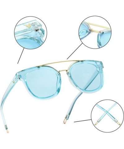 Oversize Multifunction Sunglasses-UV400 Protection-Retro for Men/Women - Katherine - C718ZXN53QA $13.92 Oversized