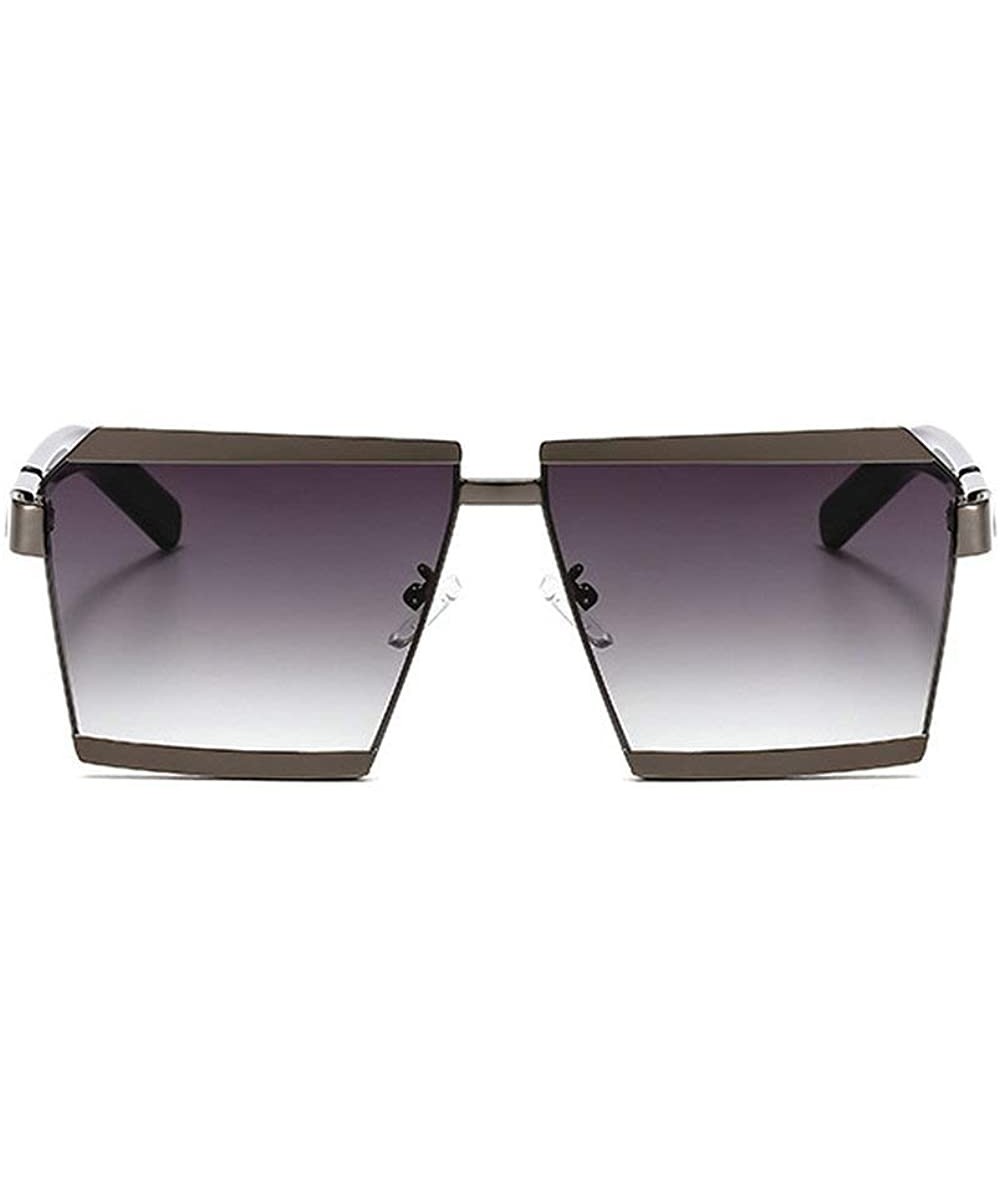 New Style 2020 Sunglasses For Women Men Brand Designer Hot Men's Punk Hip Hop Sunglass UV400 - Gun&gray - CR1947WG903 $9.70 S...