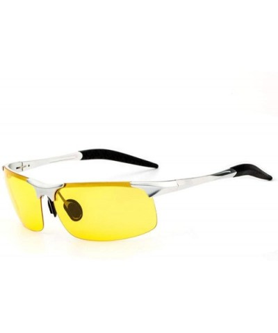 Polarized sunglasses aluminum magnesium polarized - Gun Frame Yellow Film C2 - C318WAMN644 $34.24 Goggle