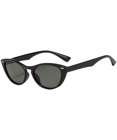 Women Fashion Sunglasses Cat Eye Sun Glasses Retro Eyewear Glasses 2019 Fashion - B - CM18TI9HOHN $6.27 Oversized