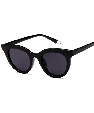 Newest Sexy Cat Eye Sunglasses Women Lady Sun Glasses For Female Vintage Shades Eyewear - Black Gray - CF198UGM32Y $6.71 Cat Eye