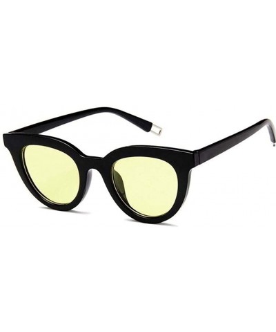 Newest Sexy Cat Eye Sunglasses Women Lady Sun Glasses For Female Vintage Shades Eyewear - Black Gray - CF198UGM32Y $6.71 Cat Eye