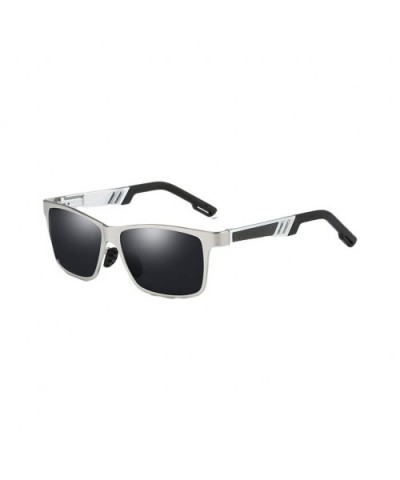 Vintage Men Polarized Sunglasses Metal Framework Sun Glasses Gift for Friends - 4 - C8199QK0YZQ $11.13 Sport