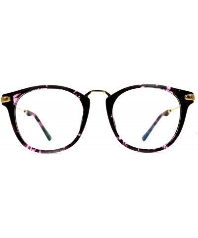 Eyeglasses 2342 Fashion Oval - for Womens 100% UV PROTECTION - Black-gold - CR192TGUS2Q $22.55 Oval