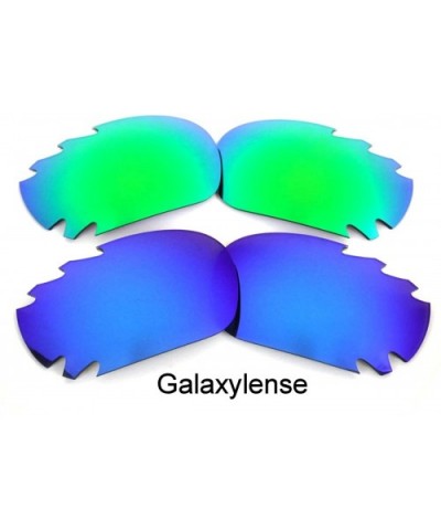 Replacement Lenses Racing Jacket Blue&Green Color Polarized 2 Pairs-FREE S&H. - Blue&green - CV12862LMWP $11.20 Oversized