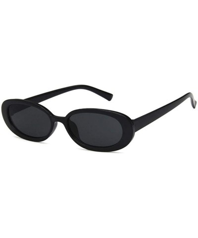 Sunglasses New Trend Personaltiy Small Oval Frame Travel Outdoor Stripe Sun 8 - 1 - CS18YQUON29 $6.02 Oval