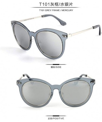 New Fashion Candy Color Sunglasses Female Pc Box New Polarized Sunglasses - CE18TDX9SS5 $21.08 Sport