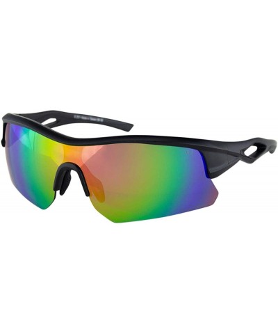 Men's Dash Sunglasses-OS-Multi/Matte Black - C618OMQEQRR $36.47 Sport