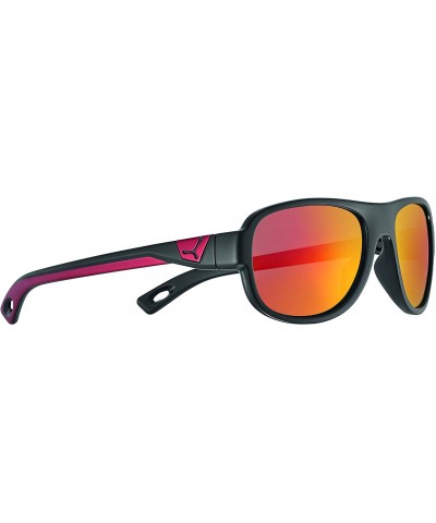 Junior Zac Matte Black/Red Matte Black/Red Zac Square Sunglasses Lens - C118CL8S68T $33.24 Square