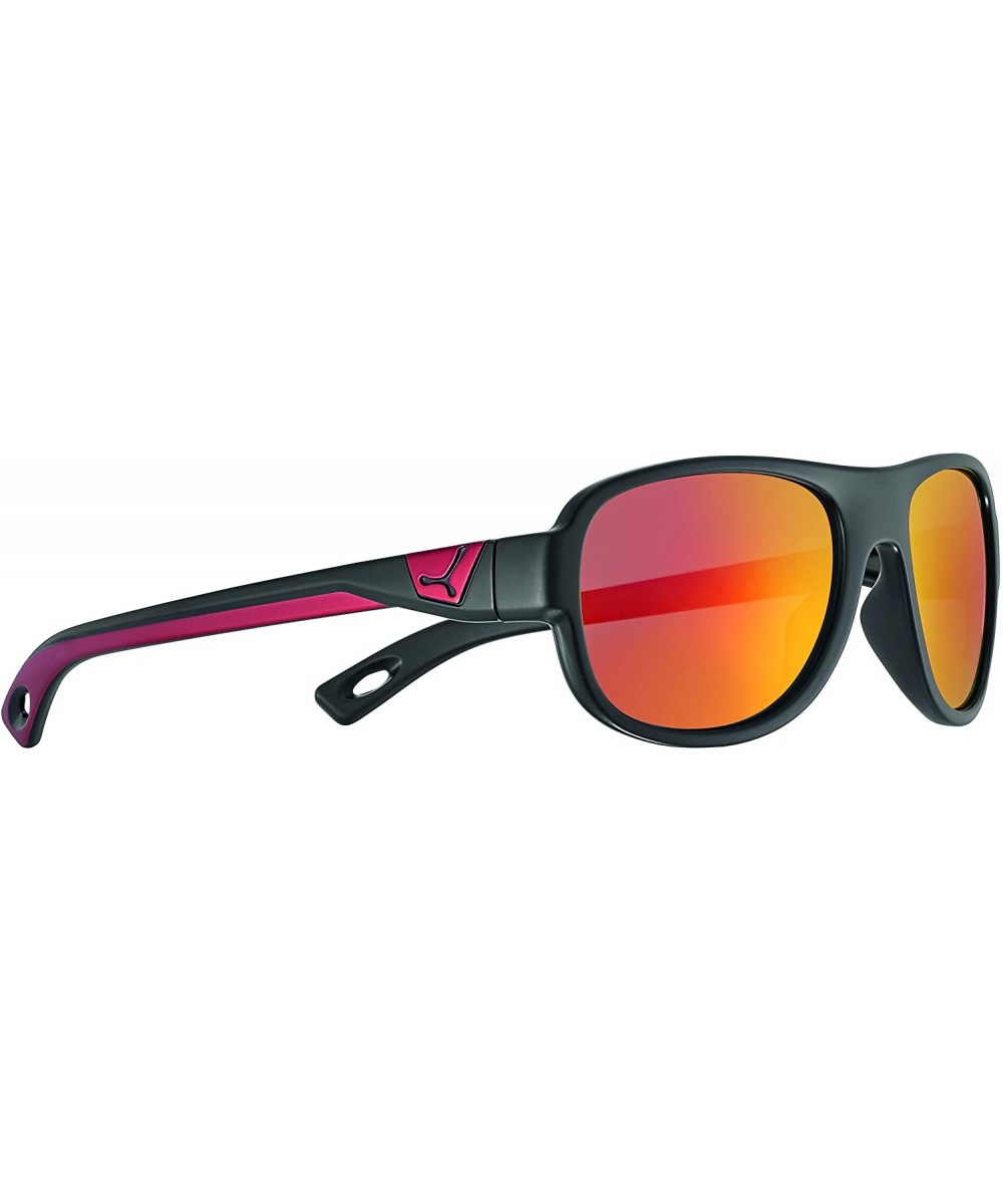 Junior Zac Matte Black/Red Matte Black/Red Zac Square Sunglasses Lens - C118CL8S68T $33.24 Square