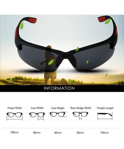 Polarized Sunglasses Protection Lightweight Eyeglasses - CY196507ULY $8.15 Sport