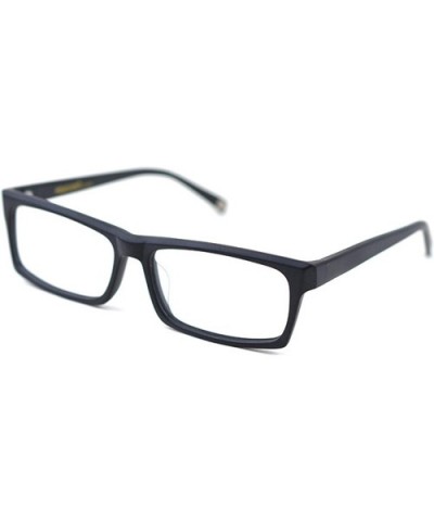 Simple Suqare Frame Unisex Glasses Frame8005 - Dull Polished Black - CR18LCXUWXD $24.69 Square