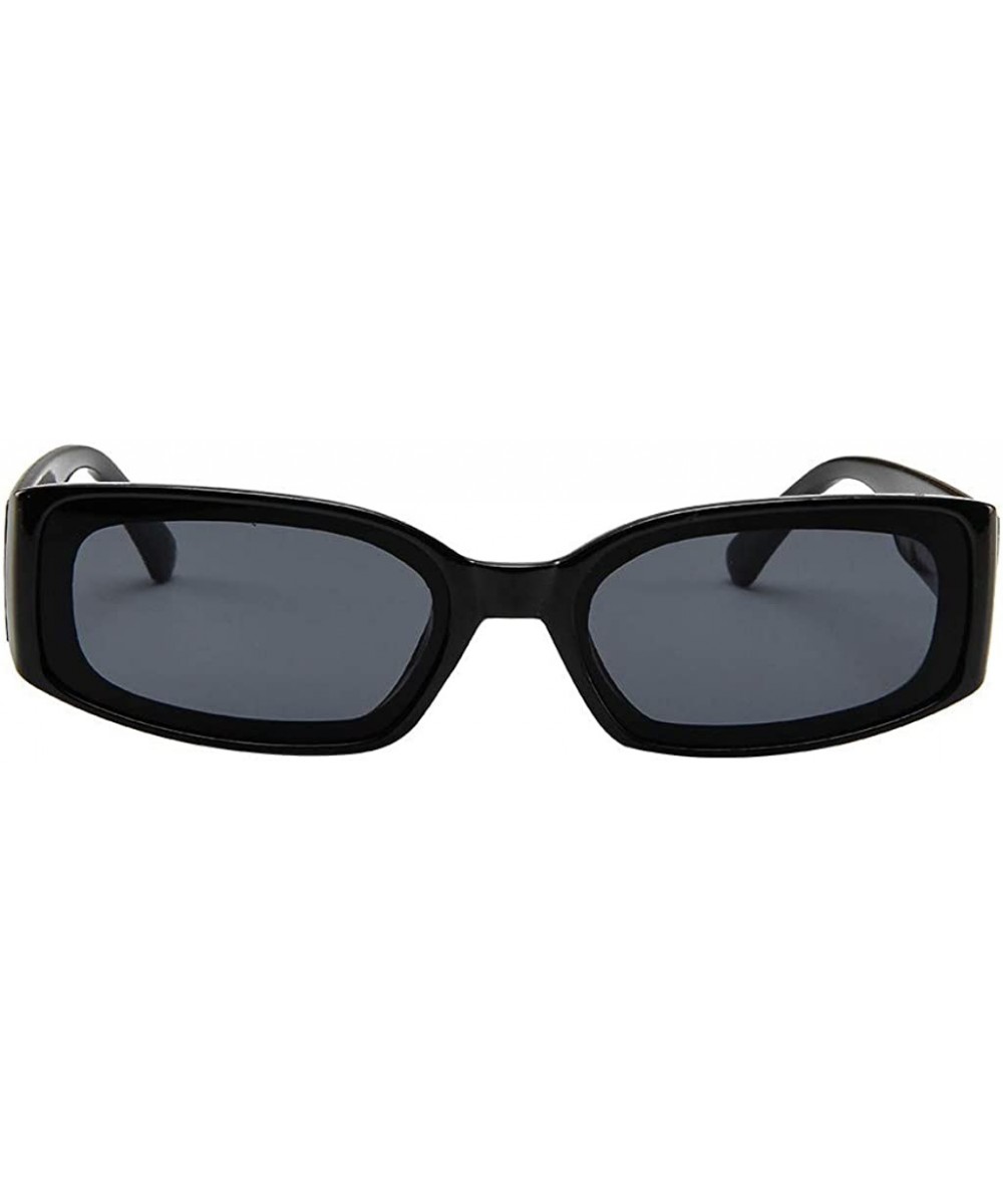 Unisex Lightweight Fashion Sunglasses - Mirrored Polarized Lens 2019 Fashion - Black - C418TLC0A02 $4.66 Oversized