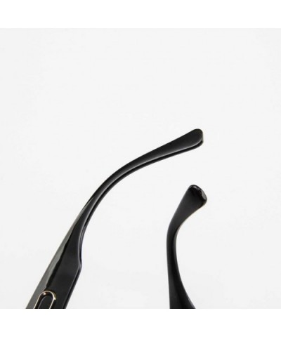 Unisex Lightweight Fashion Sunglasses - Mirrored Polarized Lens 2019 Fashion - Black - C418TLC0A02 $4.66 Oversized