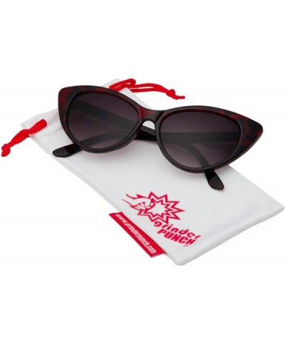Women's Cateye Sunglasses Celebrity Style - Dark Tortoise - CF1272TII07 $8.15 Cat Eye
