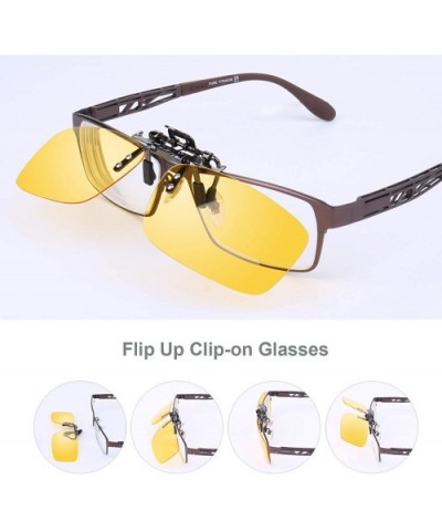 Yellow Cycling Polarized Sunglasses - C911PL7Z3JH $8.09 Sport