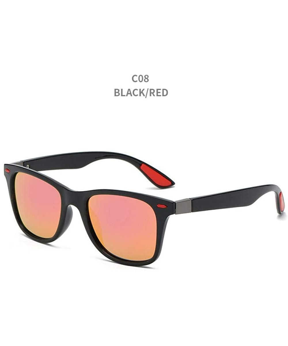 2019 Classic Polarized Sunglasses Women Men Darkblue Gray C01 - Black Red C08 - CP18XGEC806 $6.39 Aviator