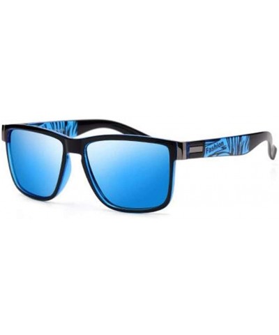 Fashionable Sunglasses- Colorful Polarized Frames- Men and Women Driving Sunglasses (Color 5) - 5 - C71997088DT $26.23 Round