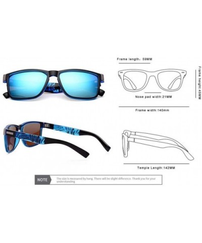 Fashionable Sunglasses- Colorful Polarized Frames- Men and Women Driving Sunglasses (Color 5) - 5 - C71997088DT $26.23 Round