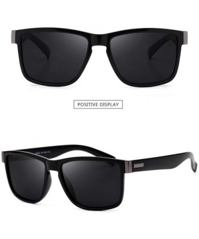 Fashionable Sunglasses- Colorful Polarized Frames- Men and Women Driving Sunglasses (Color 5) - 5 - C71997088DT $26.23 Round