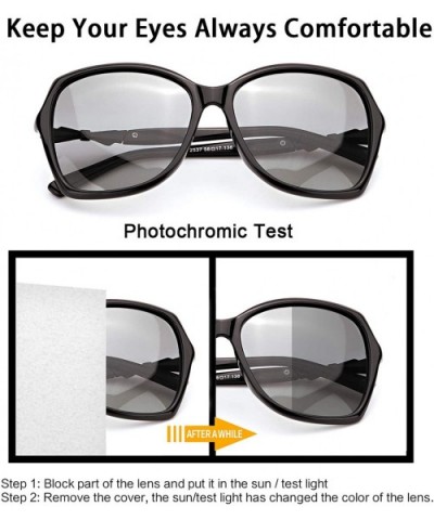 Oversized Sunglasses for Women - Fashion Polarized Sun Glasses - Classic Eyewear with 100% UV Protection - CW18R6RACNT $17.58...