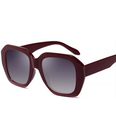 General sunglasses for men and women irregular large frame sunglasses RETRO SUNGLASSES - C - CO18Q0ETMTY $19.42 Oversized