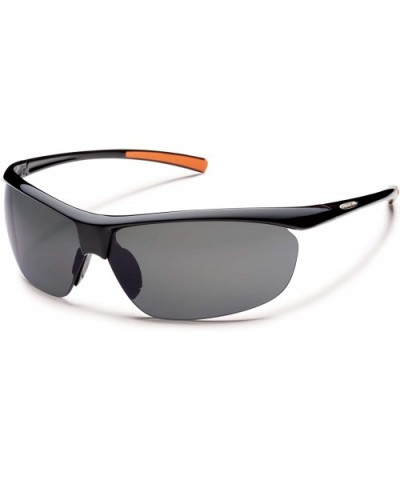 Zephyr Polarized Sunglass - Black - CH115MZSZON $25.15 Wrap