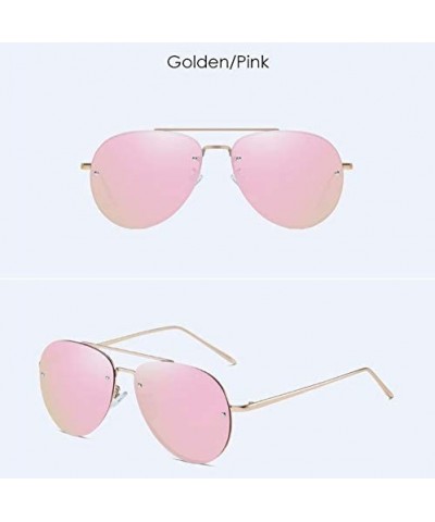 Men and Women polarizing Sunglasses Rimless Toad Glasses Anti-Glare polarizing Driving Sunglasses - E - CD18QQ2DG5Y $22.74 Ri...