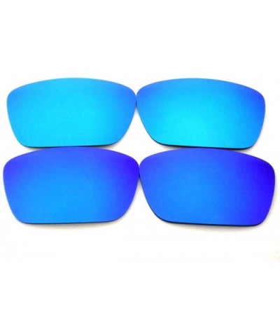 Replacement Lenses Fuel Cell Blue&Ice Blue Color Polarized-FREE S&H. 2 Pairs - Blue&ice Blue - CK120HRNRHZ $10.12 Oversized